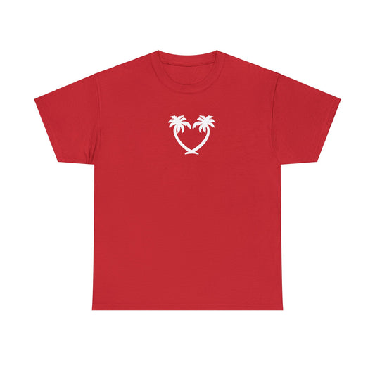 Love Is In The Palms Cotton Tee